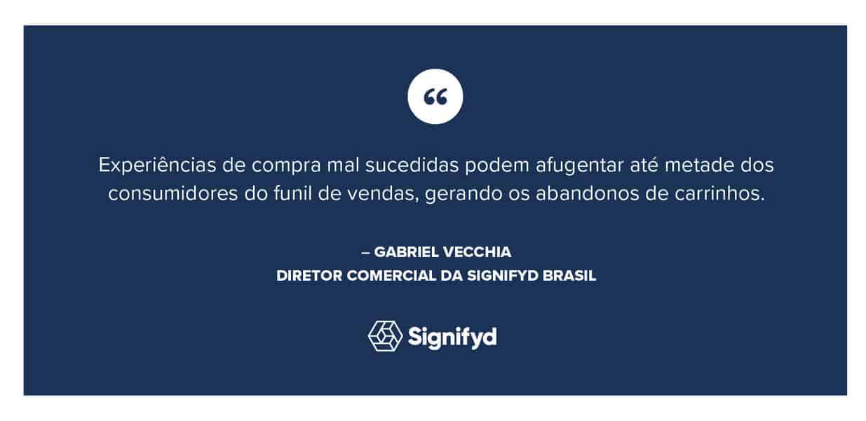 Diretor Comercial da Signifyd Brasil fala sobre pedidos recusados