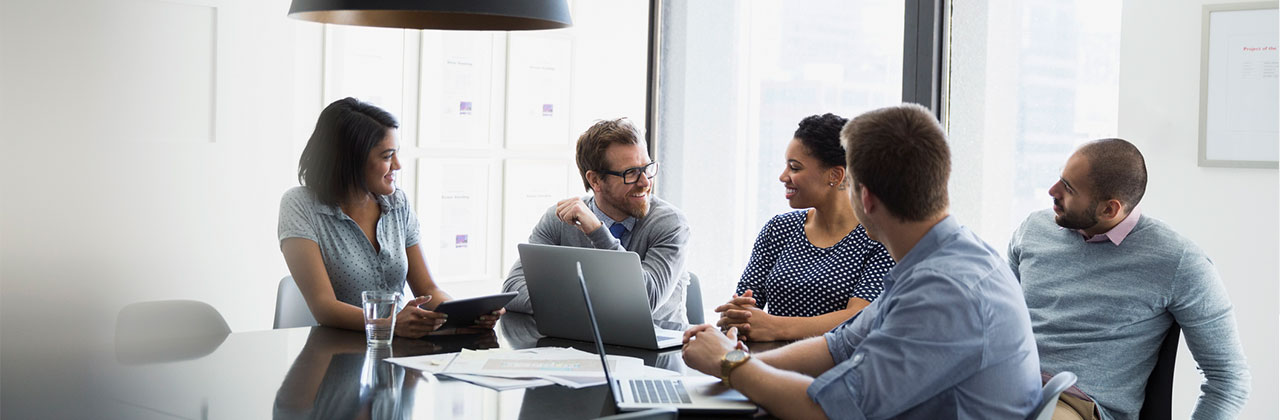 People in a meeting representing Signifyd Customer Advisory board