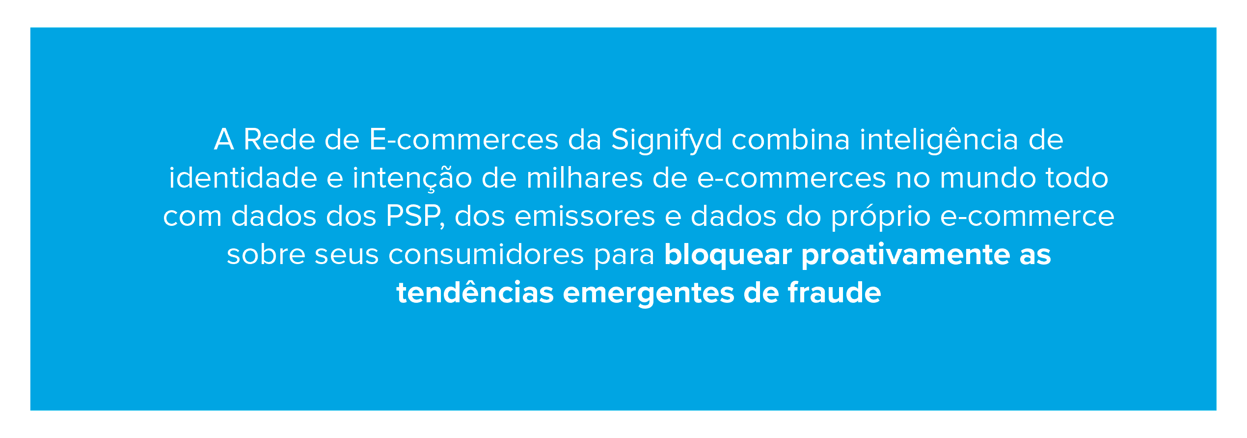 Imagem mostrando como a Rede de E-commerces da Signifyd combina inteligência de identidade e intenção de milhares de e-commerces no mundo todo 