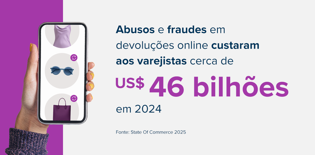 Abusos e fraudes em devoluções online custaram aos varejistas cerca de US$ 46 bilhões em 2024