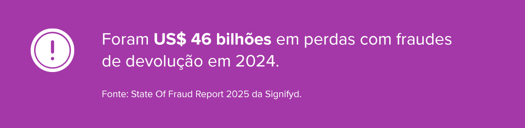 devolu&ccedil;&atilde;o - fraudes digitais - signifyd