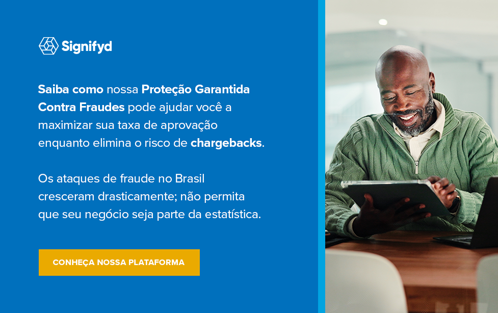 Saiba como nossa Prote&ccedil;&atilde;o Garantida Contra Fraudes pode ajudar voc&ecirc; a maximizar sua taxa de aprova&ccedil;&atilde;o enquanto elimina o risco de chargebacks. Os ataques de fraude no Brasil cresceram drasticamente; n&atilde;o permita que seu neg&oacute;cio seja parte da estat&iacute;stica.